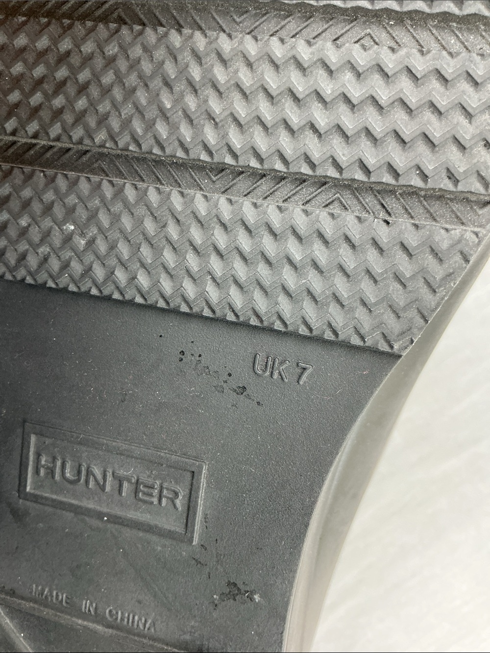 Hunter Black Platform Clogs - Picture 8 of 9